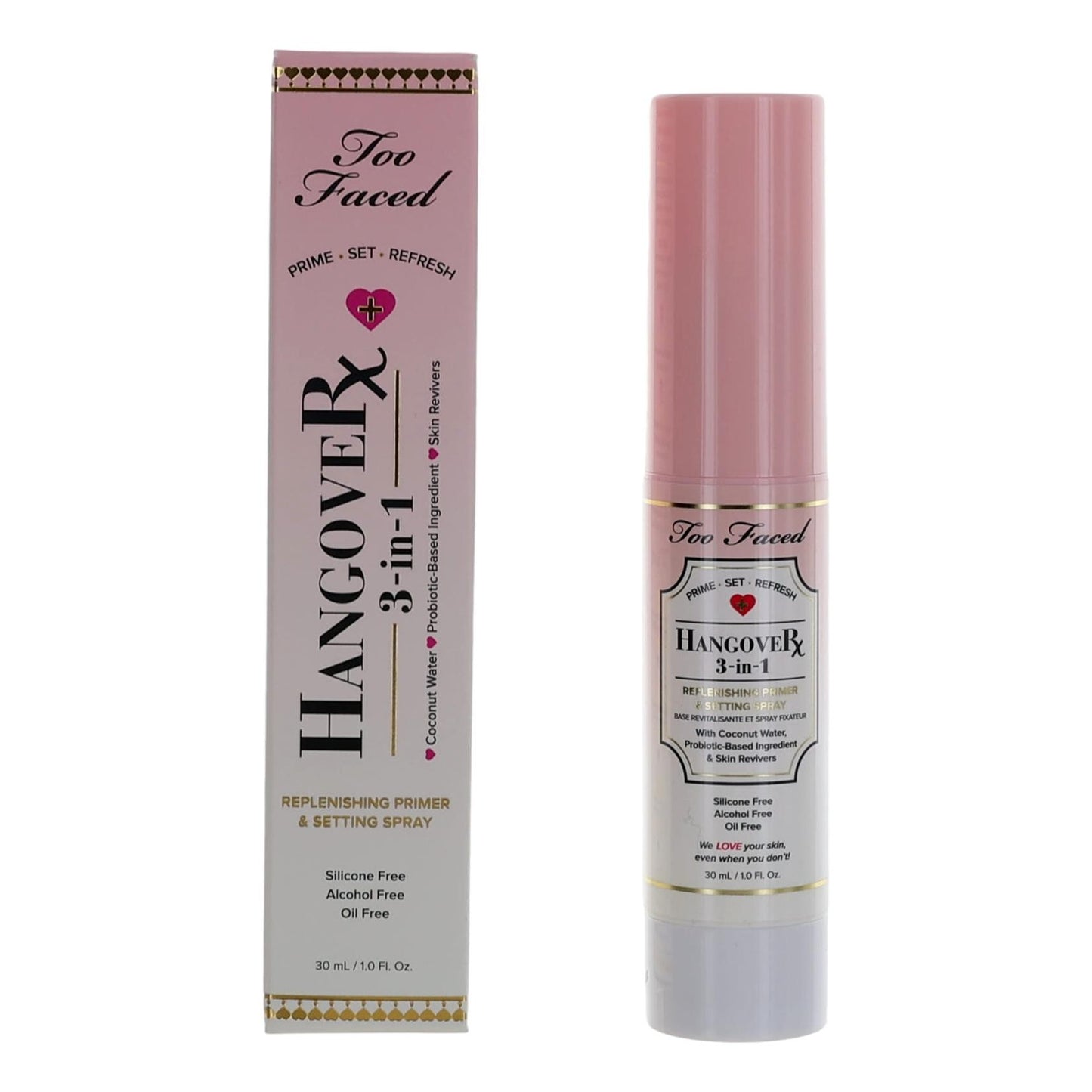 Too Faced Hangover Rx by Too Faced, 1 oz 3-in-1 Primer and Setting Spray