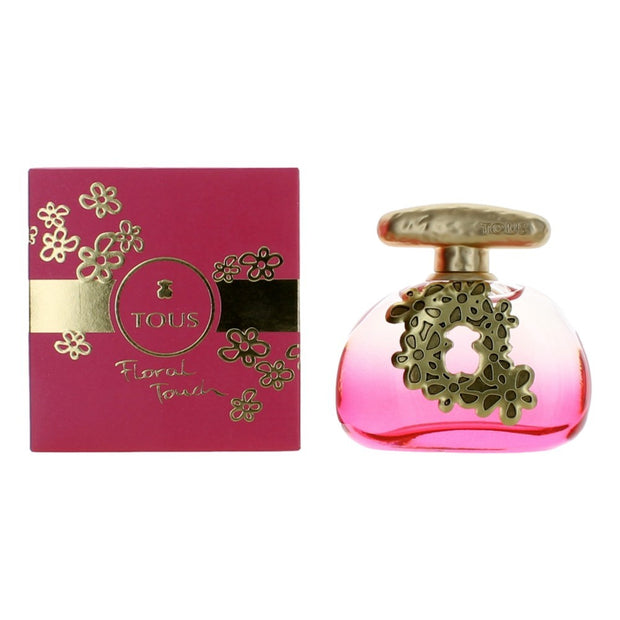 Tous Floral Touch by Tous, 3.4 oz Eau De Toilette Spray for Women