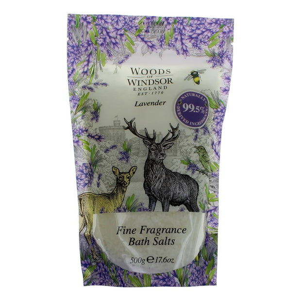 Woods Of Windsor Lavender by Woods Of Windsor, 17.6 oz Bath Salts for Women