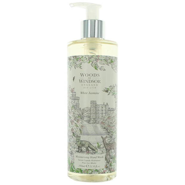 Woods Of Windsor White Jasmine by Woods Of Windsor, 11.8 oz Moisturising Hand Wash for Women