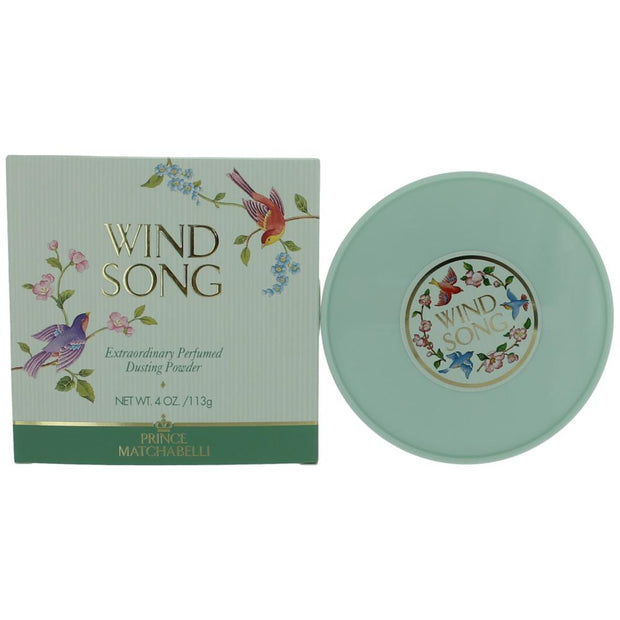 Wind Song by Prince Matchabelli, 4 oz Extraordinary Perfumed Dusting Powder for Women